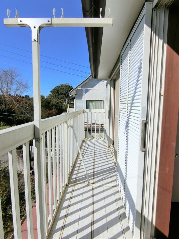 八街市吉倉貸家のバルコニー