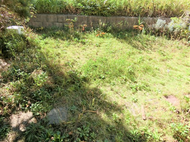 八街市吉倉貸家の庭