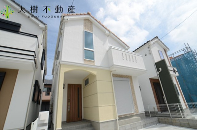 【外観】 | 海老名市門沢橋3丁目　新築戸建て　全6棟　【仲介手数料無料】 | 建物完成しました！！【仲介手数料無料でご紹介可能です】大樹不動産
