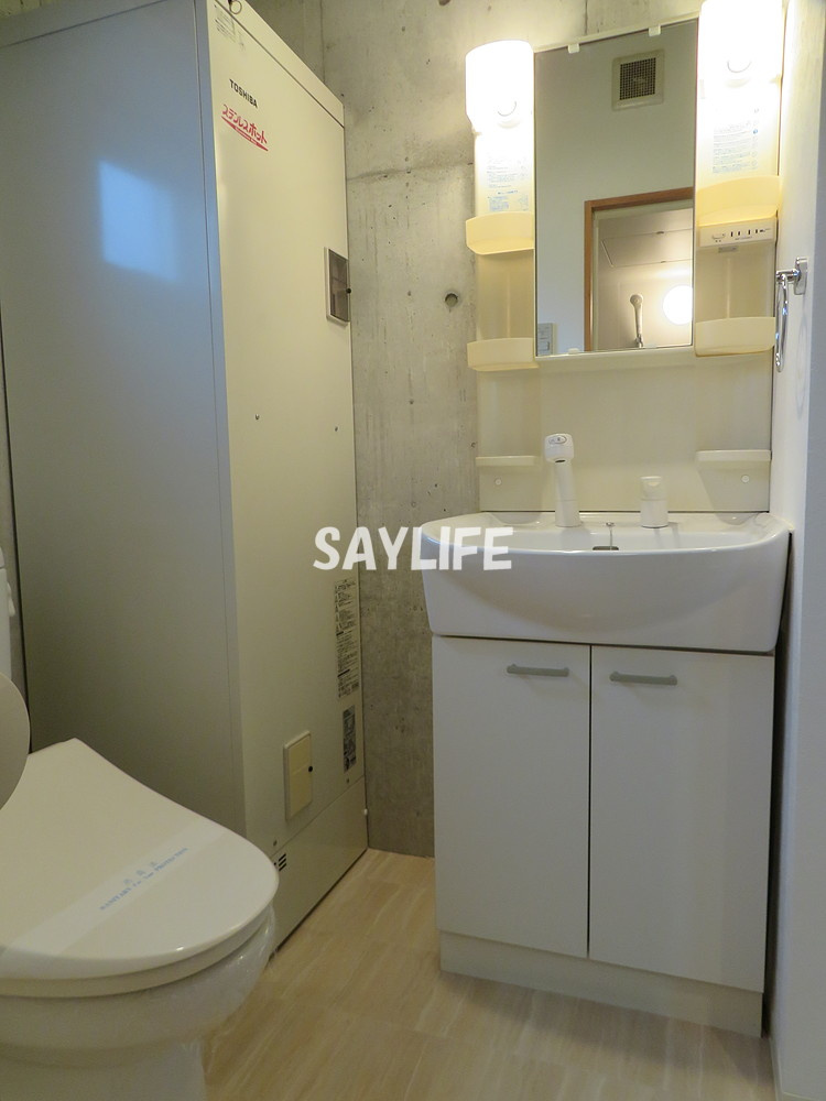 BG新深江の洗面所