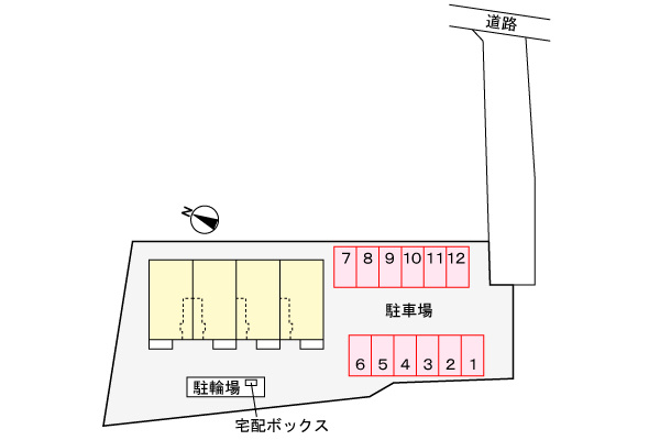 アヴェクトワの区画図