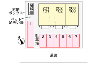 【駐車場】
