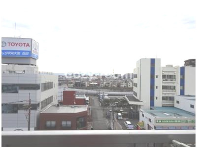 【展望】 | エクステンド穂波 | 東向きバルコニーからの眺めです。