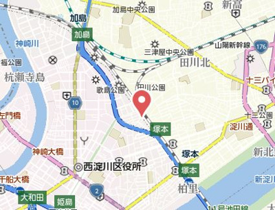 【地図】 | ハーモニーテラス歌島Ⅱ