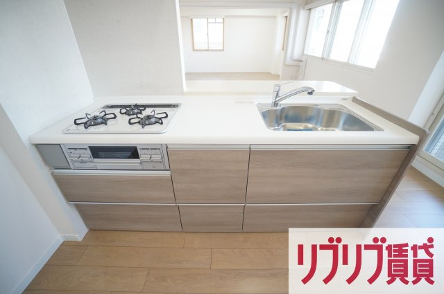 白樺フラッツのキッチン