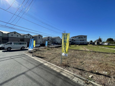 【前面道路含む現地写真】 | 仲介手数料無料　府中市日新町2丁目新築戸建て1棟　1号棟