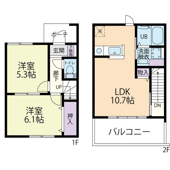 Oliveの間取り