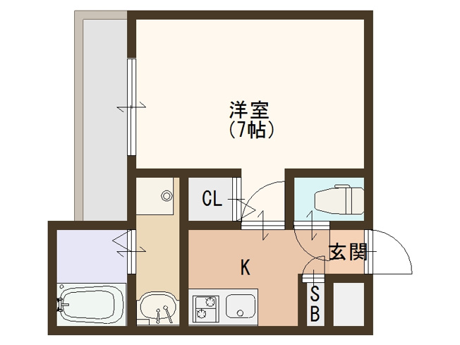 【間取り】 | アッシュメゾン天王寺ウエスト