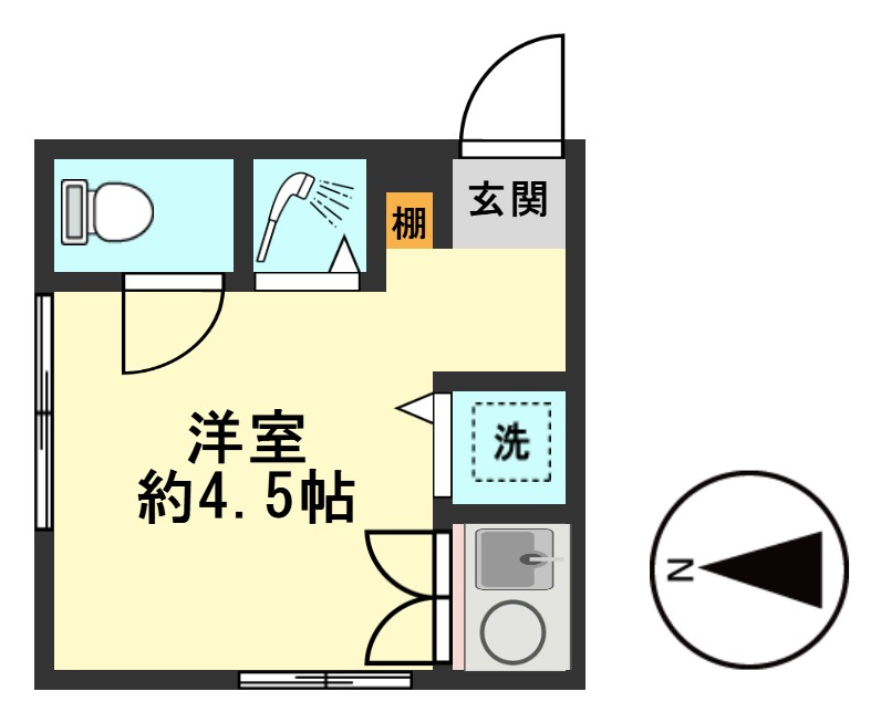 ファーストシーン新小岩レジーナの間取り