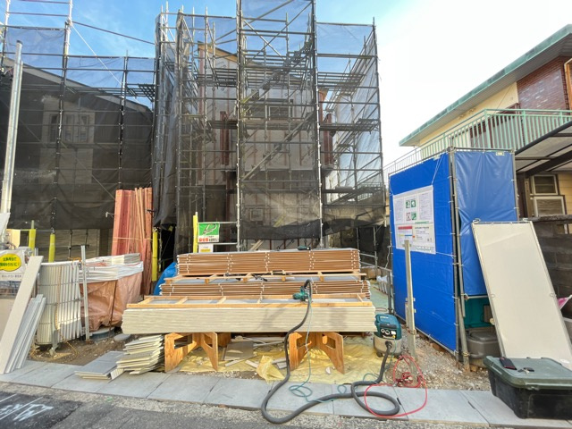 千種区富士見台第5期　全3棟　3号棟＜仲介手数料無料＞富士見台小・千種台中　新築一戸建ての外観|4/1撮影
住宅ローンアドバイザーの村田です。住宅ローン審査が通らなかった方、あきらめる前にご相談ください。