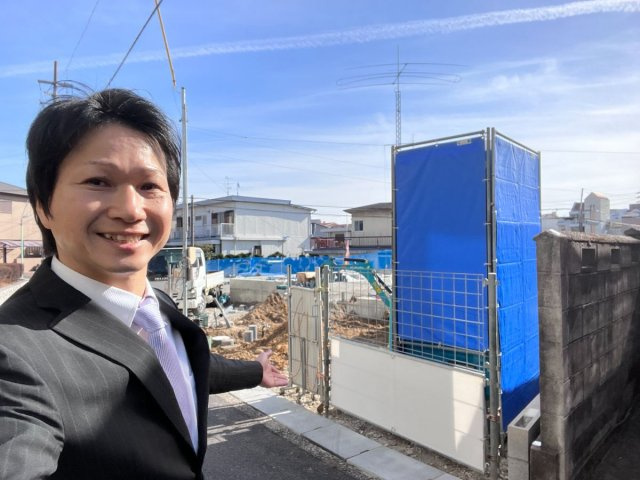 千種区富士見台第5期　全3棟　3号棟＜仲介手数料無料＞富士見台小・千種台中　新築一戸建ての外観|2/9撮影
住宅ローンアドバイザーの村田です。住宅ローン審査が通らなかった方、あきらめる前にご相談ください。