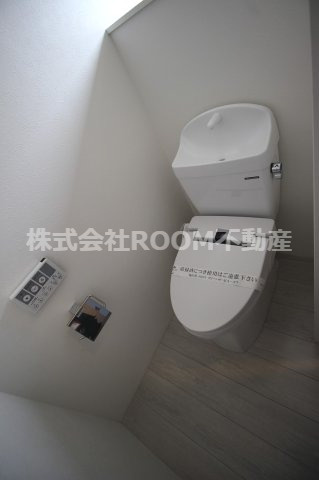 La　villeのトイレ|ゆったりとした空間のトイレです