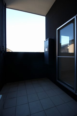La　villeのバルコニー
