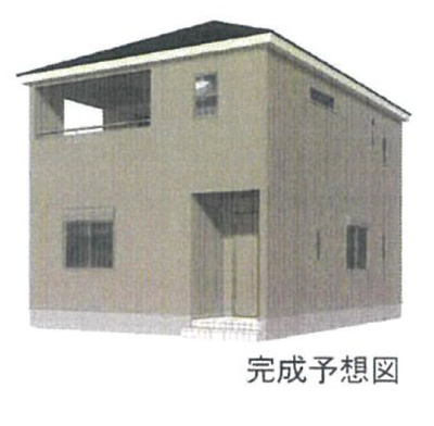 【外観パース】 | 北区六が池町第5 全1棟　1号棟＜仲介手数料無料＞如意小・楠中　新築一戸建て