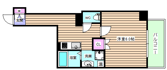 【間取り】 | みおつくし西梅田