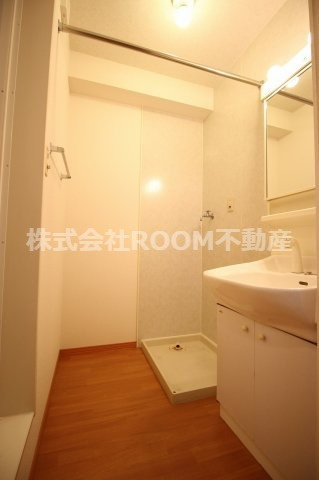 ジェネスカミムラの洗面所|使いやすい洗面所です