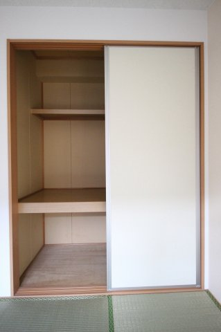 ジェネスカミムラの収納|専用の収納スペースです