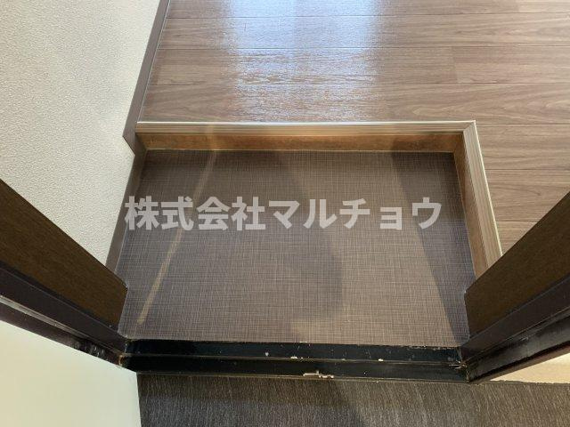 恵ハイツの玄関|ゆったりとした玄関です