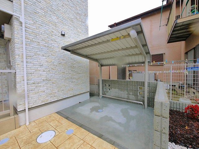 メゾンド・ローズのその他共用部分|自転車置き場