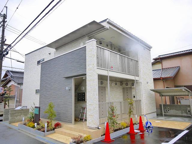 メゾンド・ローズの外観|落ち着いた雰囲気の外観です