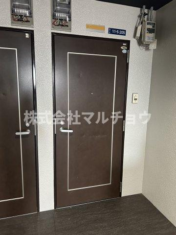 恵ハイツの玄関|きれいな玄関です