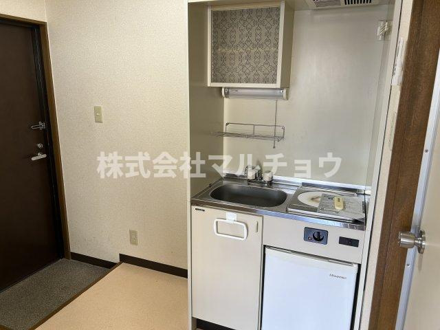 恵ハイツのキッチン|使いやすいキッチンです