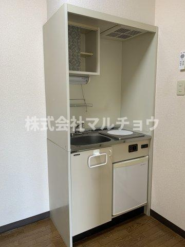 恵ハイツのキッチン|使いやすいキッチンです