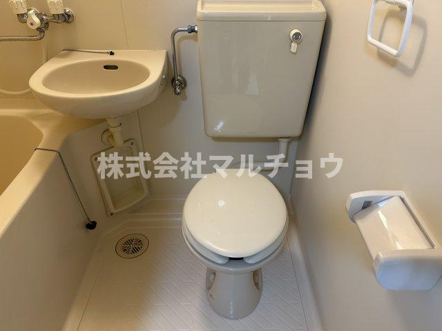 恵ハイツのトイレ|コンパクトで使いやすいトイレです