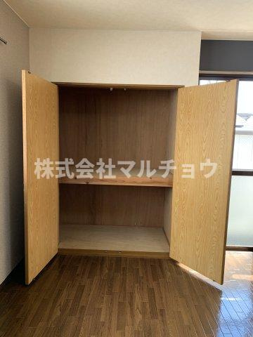 恵ハイツの収納|こまごまとしたものを収納できそうですね
