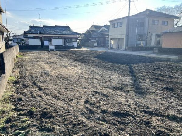 都城市都原町の売地の外観