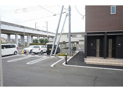 【駐車場】 | こばやハイツ　A