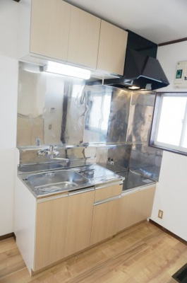 【キッチン】 | こばやハイツ　A