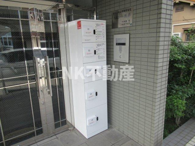 【その他共用部分】 | パルコート浅井（長瀬賃貸） | 宅配ボックスです