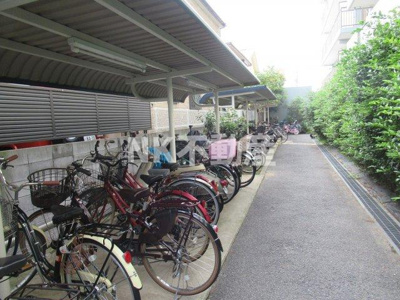 【その他共用部分】 | パルコート浅井（長瀬賃貸） | 駐輪場です