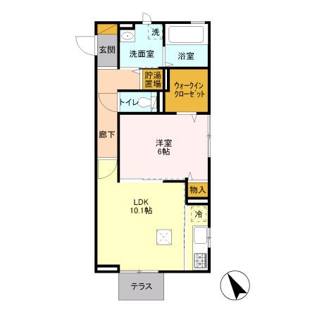 【間取り】 | エスペランサA