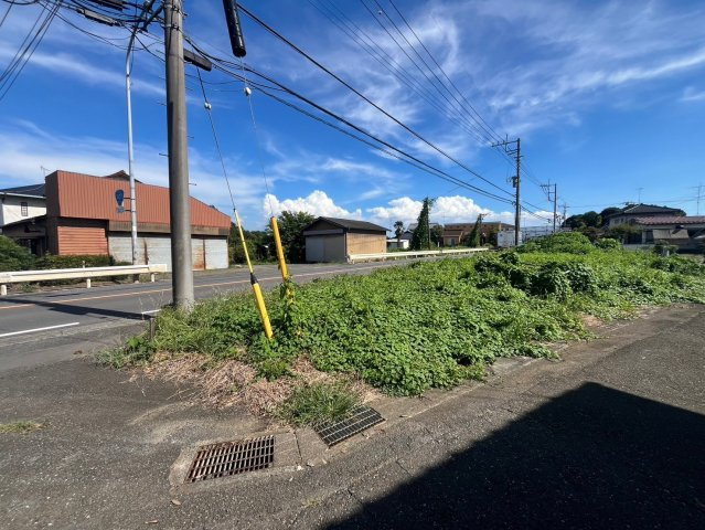 日高市田木　建築条件なし売地・資材置場用地　JR川越線『武蔵高萩駅』徒歩38分の外観