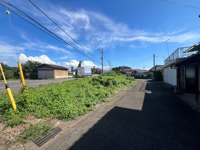 日高市田木　建築条件なし売地・資材置場用地　JR川越線『武蔵高萩駅』徒歩38分の外観