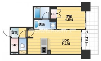 【間取り】 | GRAN PASEO心斎橋EAST