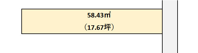 和歌山市葵町・土地・123847の区画図