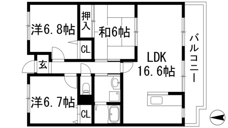 【間取り】