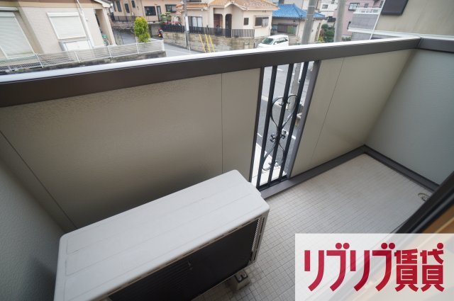 コモド　B棟のバルコニー