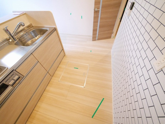 アヴニール西九条のキッチン|きれいなキッチンです