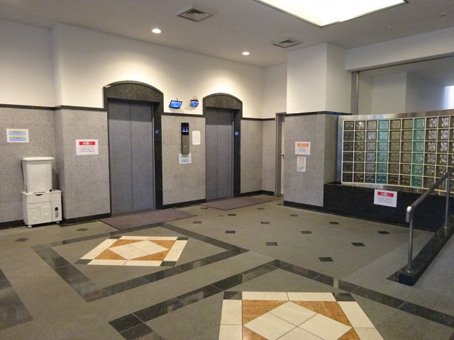 スカイグランデ京成小岩のロビー