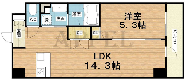 【間取り】 | ボヌール梅田