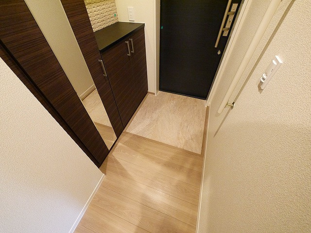 シャーメゾン　エクセルの玄関