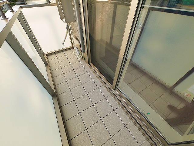 シャーメゾン　エクセルのバルコニー