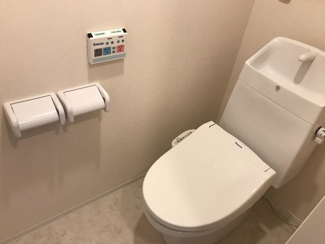 上益城郡益城町大字広崎のアパートのトイレ