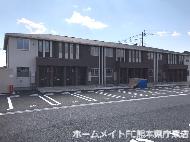 上益城郡益城町大字広崎のアパートの外観