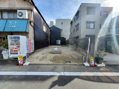 【外観】 | 天白区中砂町　全１棟　１号棟＜仲介手数料無料＞八事東小・御幸山中　新築一戸建て | 11月8日撮影
マックスバリュde住まい相談にお任せ下さい。