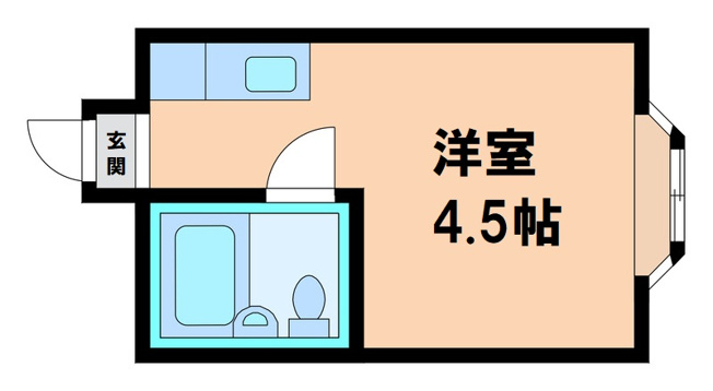 【間取り】 | 遠里小野728ハイツ